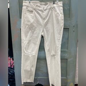 INCDenim white jeans